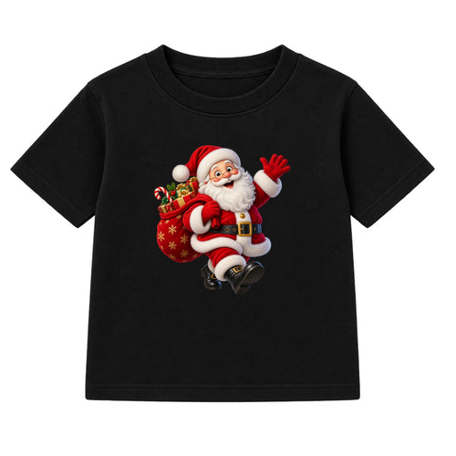 Santa's Delivery kids Christmas t-shirt - Black