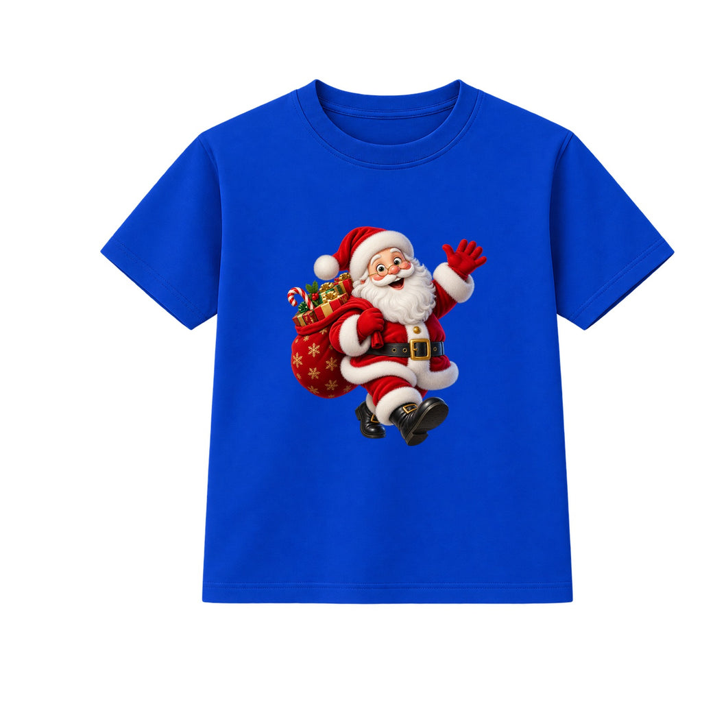 Santa's Delivery kids Christmas t-shirt - Blue