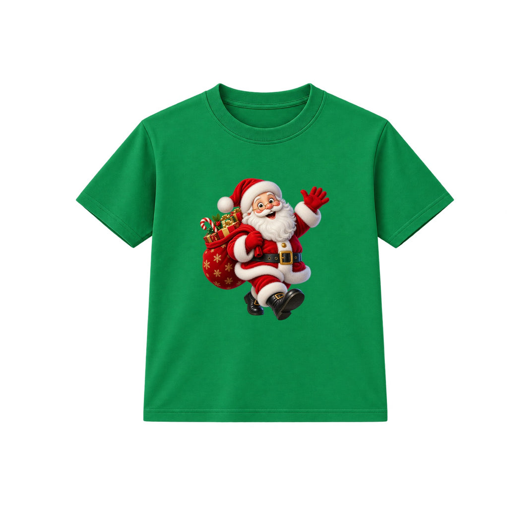 Santa's Delivery kids Christmas t-shirt - Green