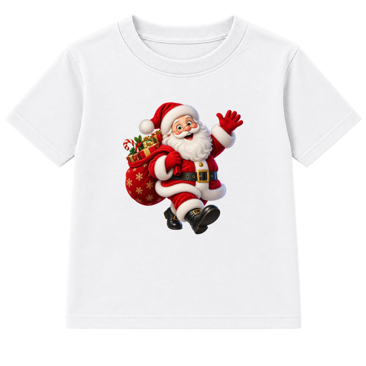 Santa's Delivery kids Christmas t-shirt - White