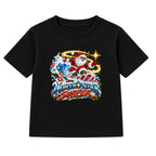 North Star Surfer adult Christmas t-shirt - Black