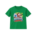 North Star Surfer adult Christmas t-shirt - Green