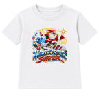 North Star Surfer adult Christmas t-shirt - White