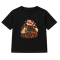 Bookmas Fox kids Christmas t-shirt - Black