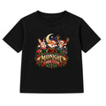 Midnight Carol Club kids Christmas t-shirt - Black