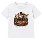 Midnight Carol Club kids Christmas t-shirt - White