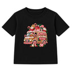 Sweet Holiday Delivery kids Christmas t-shirt - Black