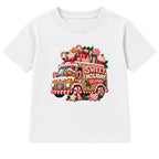Sweet Holiday Delivery kids Christmas t-shirt - White