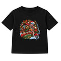 Wreath Rider kids Christmas t-shirt - Black
