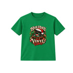 Holiday Vinyl Vibes adult Christmas t-shirt - Green