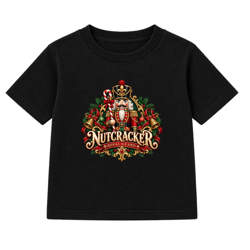 Nutcracker Royal Guard adult Christmas t-shirt - Black