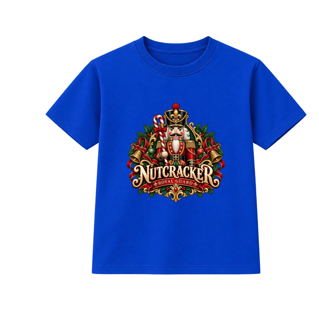Nutcracker Royal Guard adult Christmas t-shirt - Blue