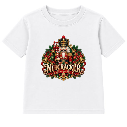 Nutcracker Royal Guard adult Christmas t-shirt - White