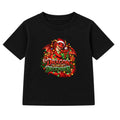 Dragon of December kids Christmas t-shirt - Black