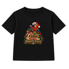 Merry Pirate Cove kids Christmas t-shirt - Black