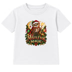 Mistletoe Magic kids Christmas t-shirt - White