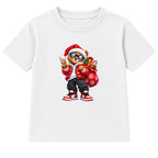 Santa Bear adult Christmas t-shirt - White