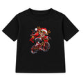 BMX Reindeer kids Christmas t-shirt - Black