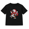 Snowman Snapshot kids Christmas t-shirt - Black