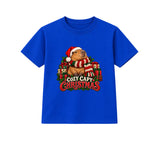 Cozy Capy Christmas adult Christmas t-shirt - Blue
