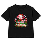 Axo Little Christmas kids Christmas t-shirt - Black