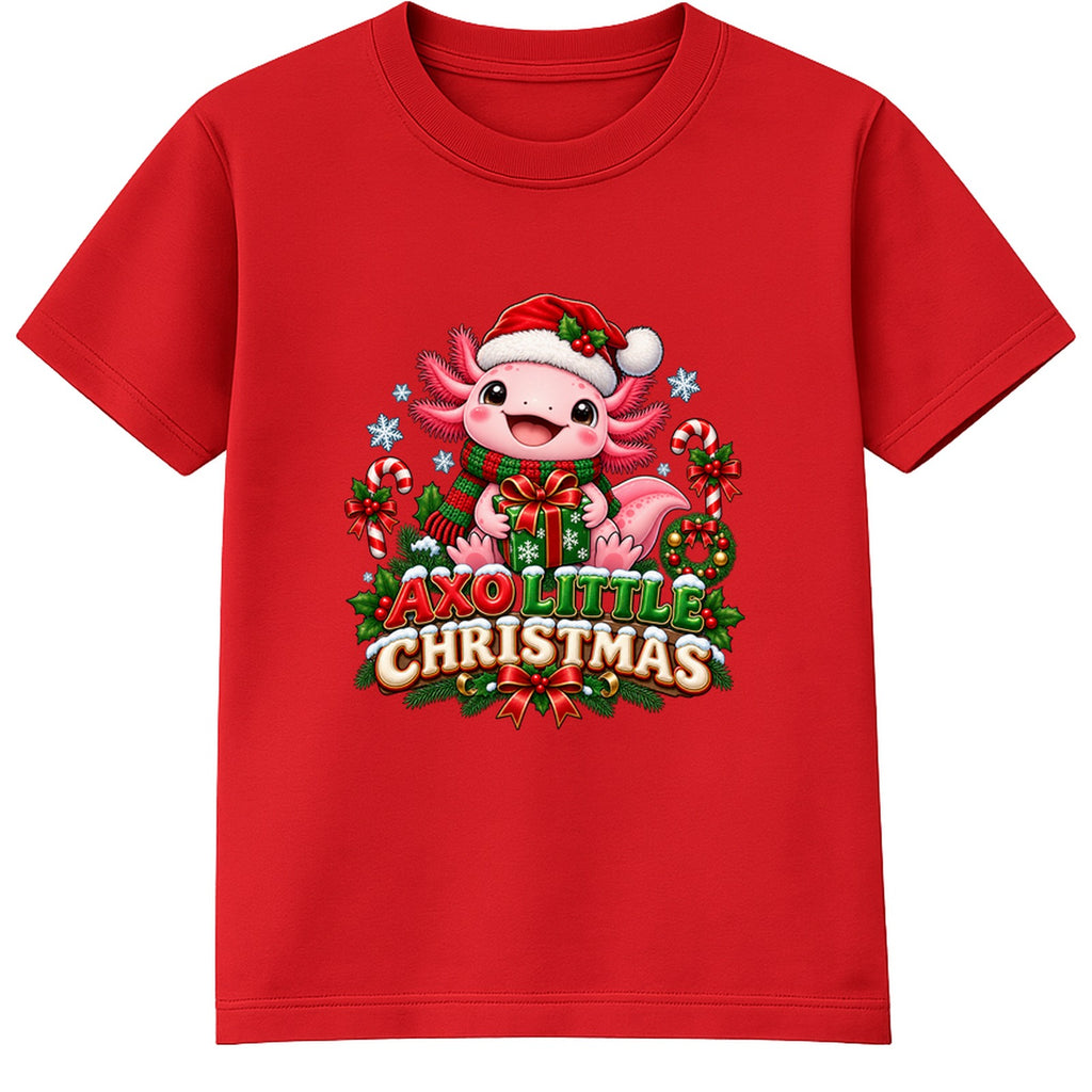 Axo Little Christmas kids Christmas t-shirt - Red