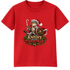 Knight Before Christmas adult Christmas t-shirt - Red