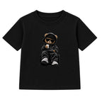 Hood Bear Chill adult t-shirt - Black