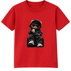 Hood Bear Chill adult t-shirt - Red