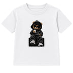 Hood Bear Chill adult t-shirt - White