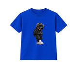 Hood Bear Pack adult t-shirt - Blue
