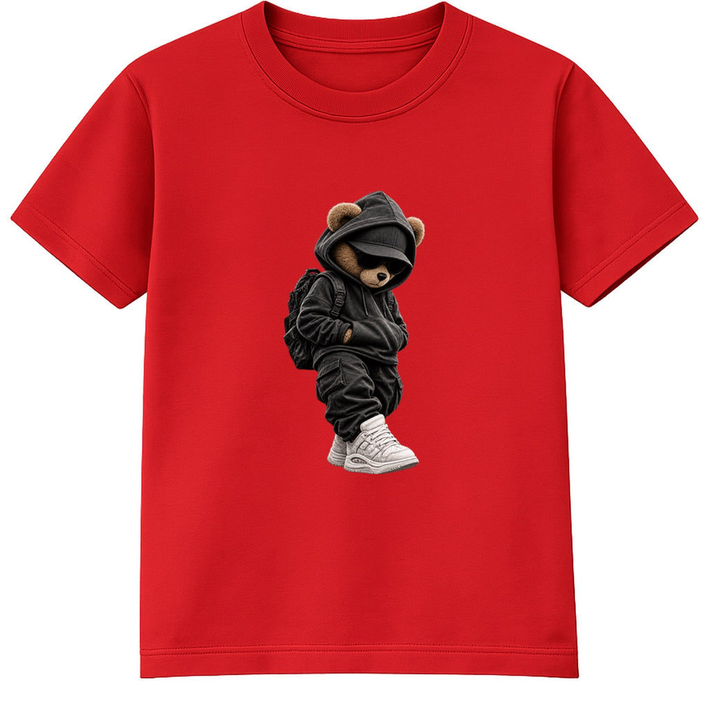 Hood Bear Pack adult t-shirt - Red
