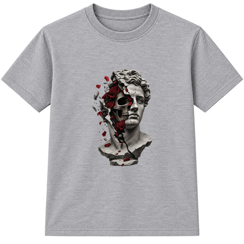 Marble & Roses adult t-shirt - Heather Grey