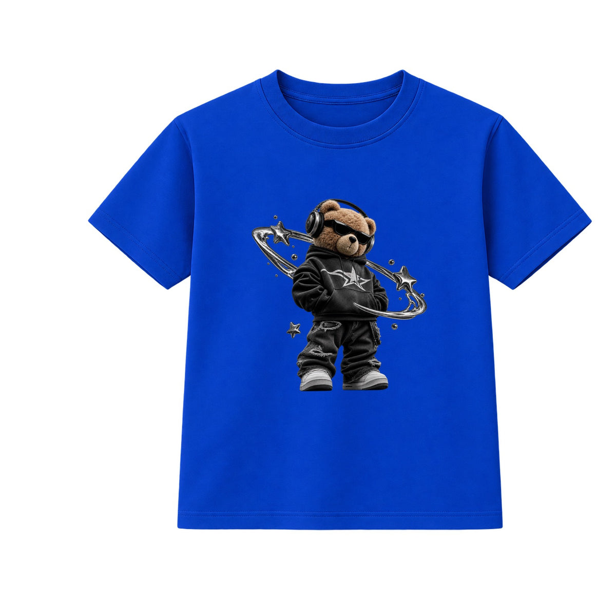 Star Bear adult t-shirt - Blue