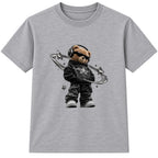 Star Bear adult t-shirt - Heather Grey