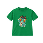 Pumpkin Triceratops kids Halloween t-shirt - Green