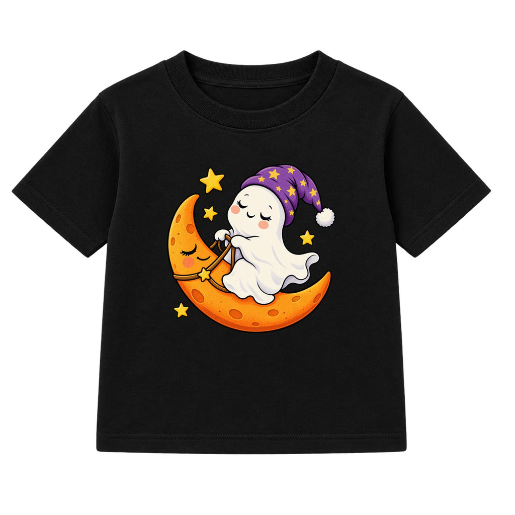 Moon Rider Ghost kids Halloween t-shirt - Black