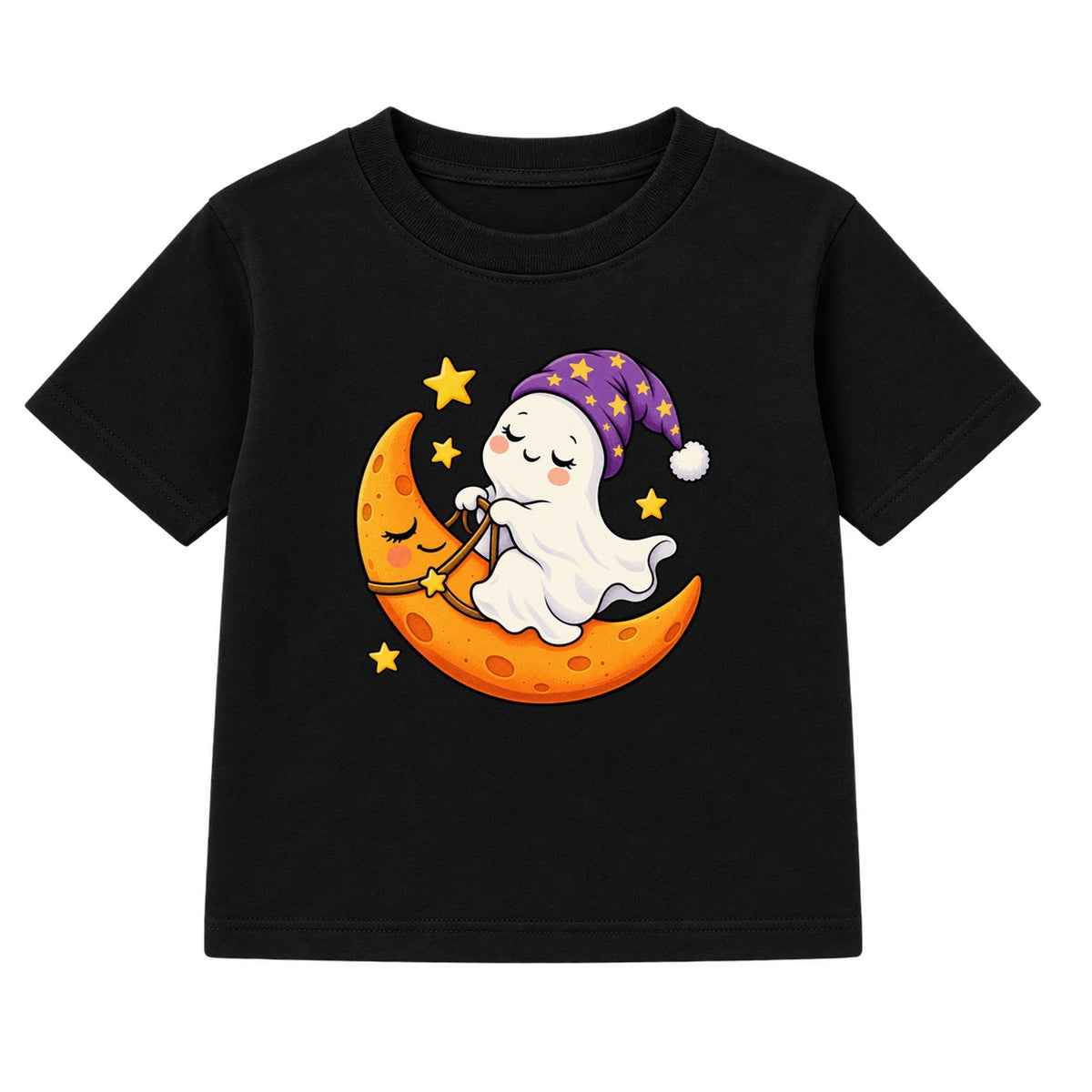 Moon Rider Ghost kids Halloween t-shirt - Black