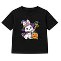 Witch Bunny kids Halloween t-shirt - Black