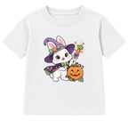 Witch Bunny kids Halloween t-shirt - White