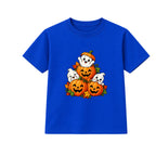 Ghost Stack kids Halloween t-shirt - Blue