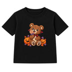 Vampire Bear kids Halloween t-shirt - Black