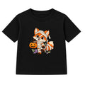 Mummy Fox kids Halloween t-shirt - Black