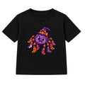 Spider In Wellies kids Halloween t-shirt - Black