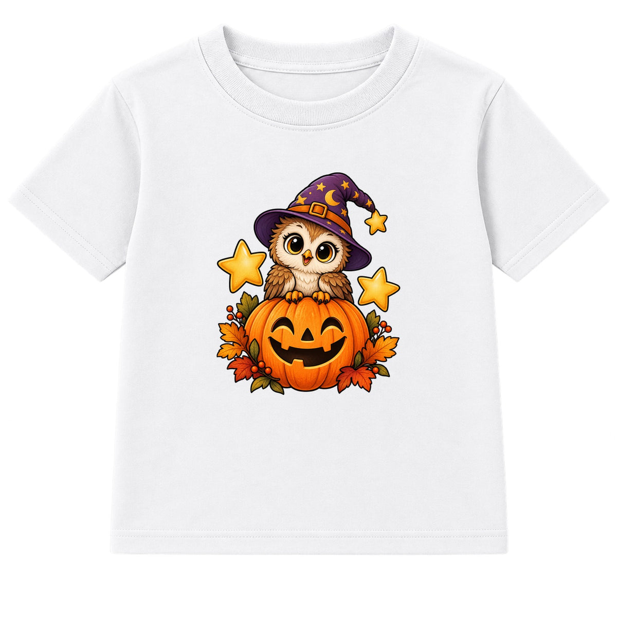 Wizard Owl kids Halloween t-shirt - White