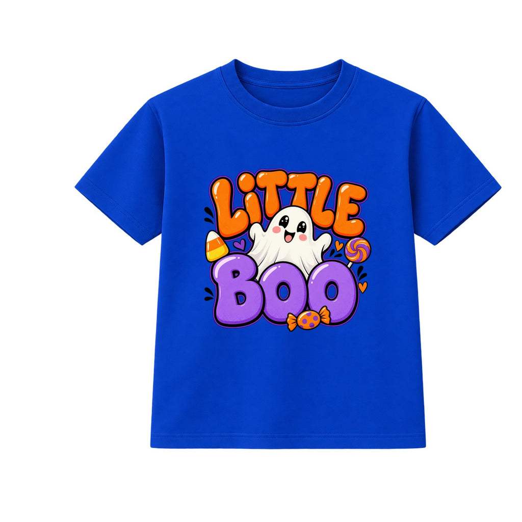 Little Boo kids Halloween t-shirt - Blue