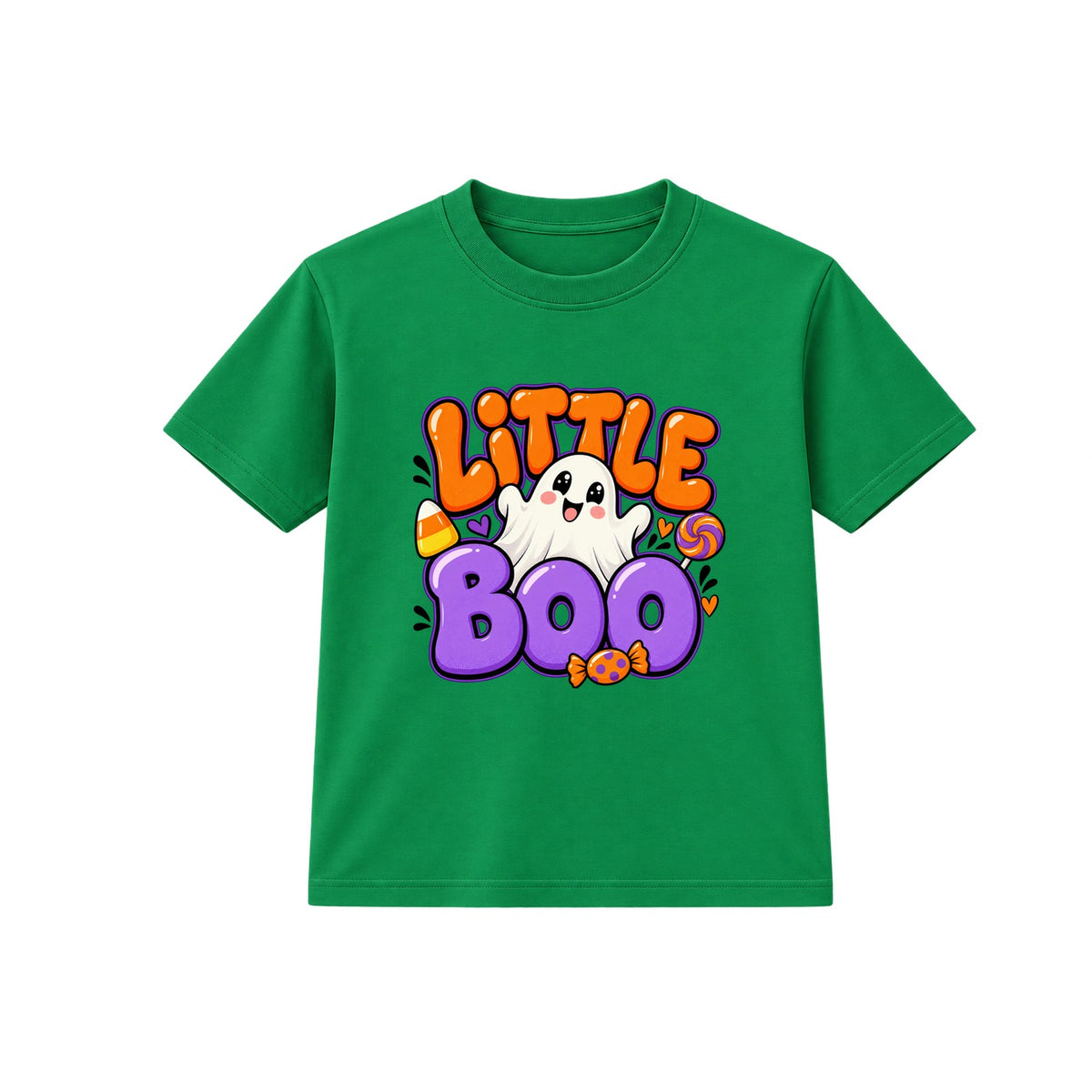 Little Boo kids Halloween t-shirt - Green