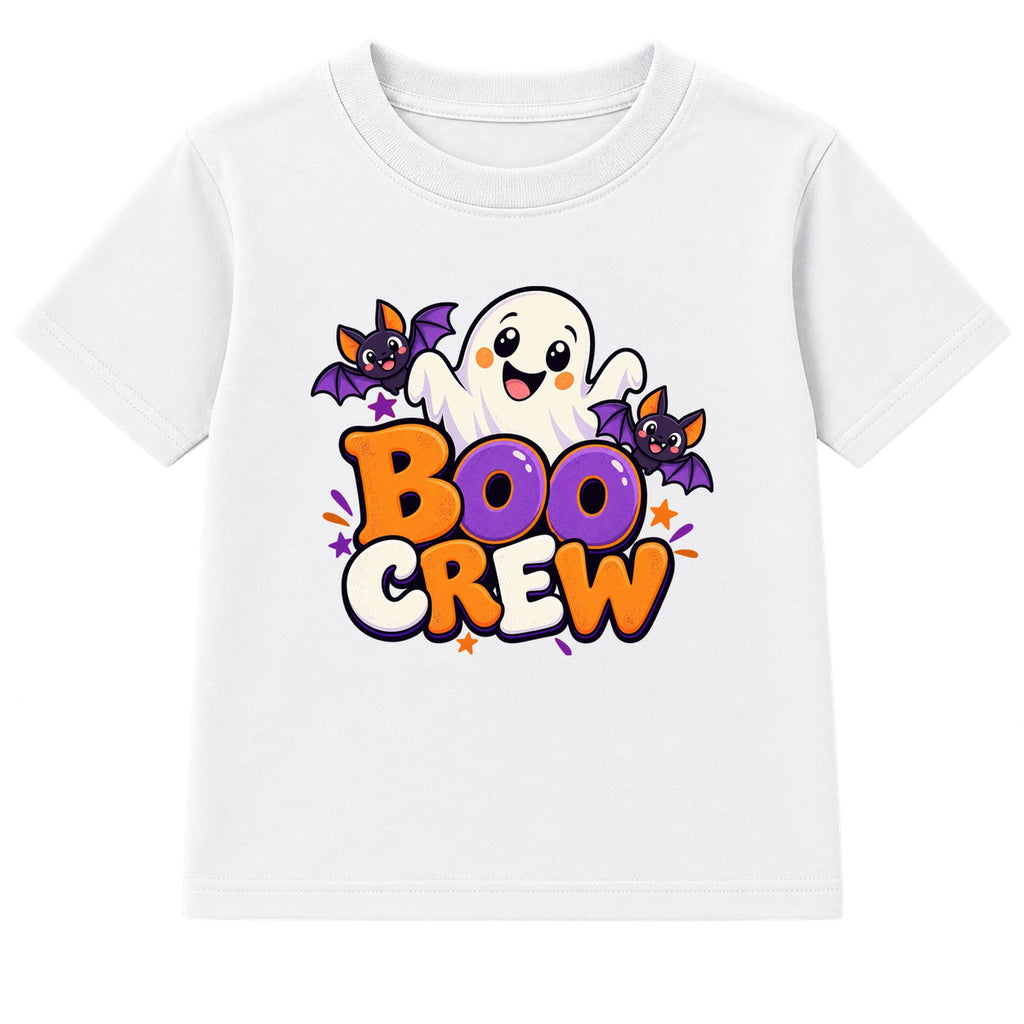 Boo Crew kids Halloween t-shirt - White