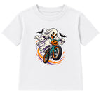 BMX Ghost kids Halloween t-shirt - White