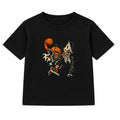 Pumpkin Dunk adult Halloween t-shirt - Black